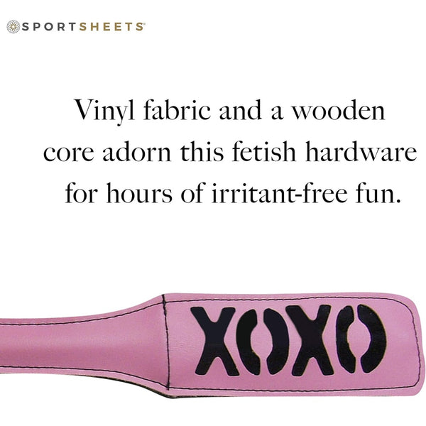 Sex & Mischief "XOXO" Impressions Paddle