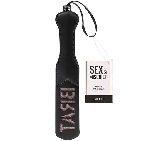 Sportsheets Sex & Mischief: Brat Paddle - Extreme Toyz Singapore - https://extremetoyz.com.sg - Sex Toys and Lingerie Online Store - Bondage Gear / Vibrators / Electrosex Toys / Wireless Remote Control Vibes / Sexy Lingerie and Role Play / BDSM / Dungeon Furnitures / Dildos and Strap Ons &nbsp;/ Anal and Prostate Massagers / Anal Douche and Cleaning Aide / Delay Sprays and Gels / Lubricants and more...