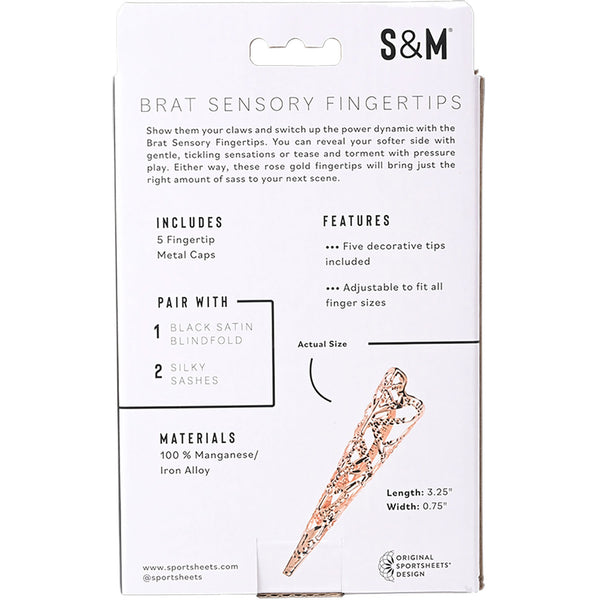 Sex & Mischief: Brat Sensory Fingertips