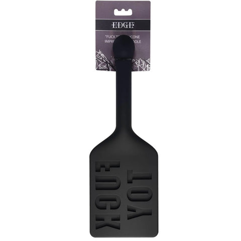 Edge "FUCK TOY" Silicone Paddle