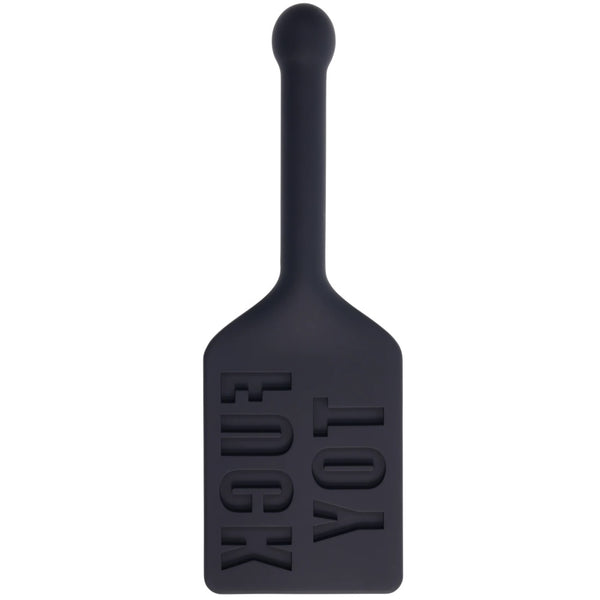 Edge "FUCK TOY" Silicone Paddle