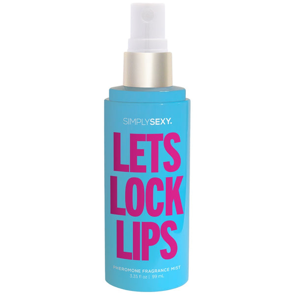 Classic Brands SIMPLY SEXY Lets Lock Lips Pheromone Fragrance Mist - 99ml - Extreme Toyz Singapore - https://extremetoyz.com.sg - Sex Toys and Lingerie Online Store - Bondage Gear / Vibrators / Electrosex Toys / Wireless Remote Control Vibes / Sexy Lingerie and Role Play / BDSM / Dungeon Furnitures / Dildos and Strap Ons &nbsp;/ Anal and Prostate Massagers / Anal Douche and Cleaning Aide / Delay Sprays and Gels / Lubricants and more...