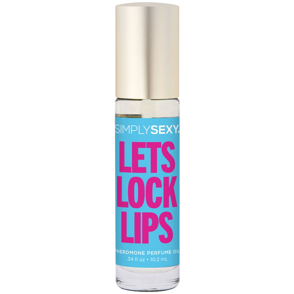 SIMPLY SEXY Lets Lock Lips Pheromone Perfume Oil Roll On - 10.2ml