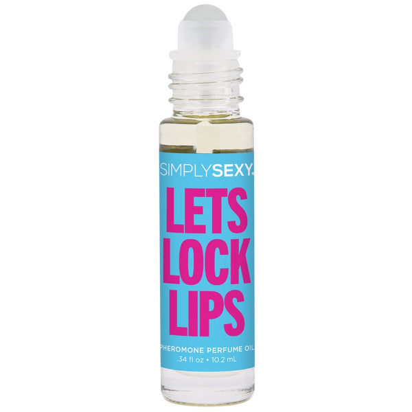 SIMPLY SEXY Lets Lock Lips Pheromone Perfume Oil Roll On - 10.2ml