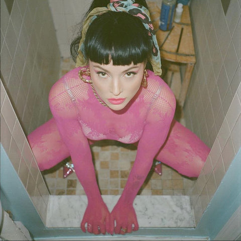 Seamless Floral Knitted Fishnet Catsuit Bodystocking