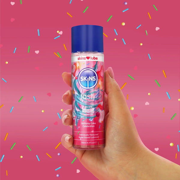 Tasty Water-Based Lubricant - Birthday Cake Celebration 130ml