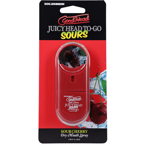 GoodHead Juicy Head Sours Dry Mouth Spray To-Go - Sour Cherry