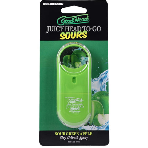 GoodHead Juicy Head Sours Dry Mouth Spray To-Go - Sour Green Apple