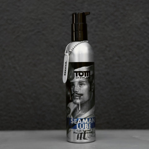 Tom of Finland Seaman Lube 8 oz.  - Extreme Toyz Singapore - https://extremetoyz.com.sg - Sex Toys and Lingerie Online Store - Bondage Gear / Vibrators / Electrosex Toys / Wireless Remote Control Vibes / Sexy Lingerie and Role Play / BDSM / Dungeon Furnitures / Dildos and Strap Ons  / Anal and Prostate Massagers / Anal Douche and Cleaning Aide / Delay Sprays and Gels / Lubricants and more...
