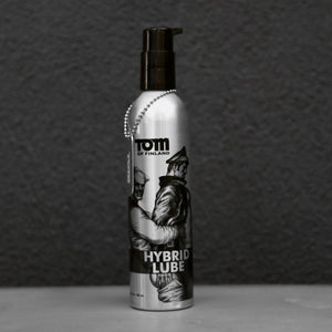 Tom of Finland Hybrid Lube 8 oz. - Extreme Toyz Singapore - https://extremetoyz.com.sg - Sex Toys and Lingerie Online Store - Bondage Gear / Vibrators / Electrosex Toys / Wireless Remote Control Vibes / Sexy Lingerie and Role Play / BDSM / Dungeon Furnitures / Dildos and Strap Ons  / Anal and Prostate Massagers / Anal Douche and Cleaning Aide / Delay Sprays and Gels / Lubricants and more...