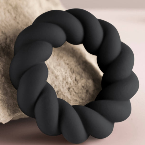 Rocks-Off Twist Silicone Cock Ring - Extreme Toyz Singapore - https://extremetoyz.com.sg - Sex Toys and Lingerie Online Store - Bondage Gear / Vibrators / Electrosex Toys / Wireless Remote Control Vibes / Sexy Lingerie and Role Play / BDSM / Dungeon Furnitures / Dildos and Strap Ons &nbsp;/ Anal and Prostate Massagers / Anal Douche and Cleaning Aide / Delay Sprays and Gels / Lubricants and more...