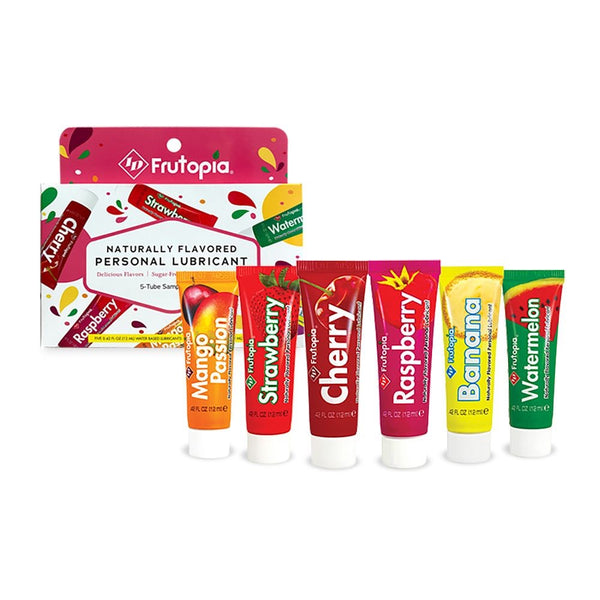 ID Lubricants Frutopia Assorted 5 Pack - Extreme Toyz Singapore - https://extremetoyz.com.sg - Sex Toys and Lingerie Online Store - Bondage Gear / Vibrators / Electrosex Toys / Wireless Remote Control Vibes / Sexy Lingerie and Role Play / BDSM / Dungeon Furnitures / Dildos and Strap Ons  / Anal and Prostate Massagers / Anal Douche and Cleaning Aide / Delay Sprays and Gels / Lubricants and more...