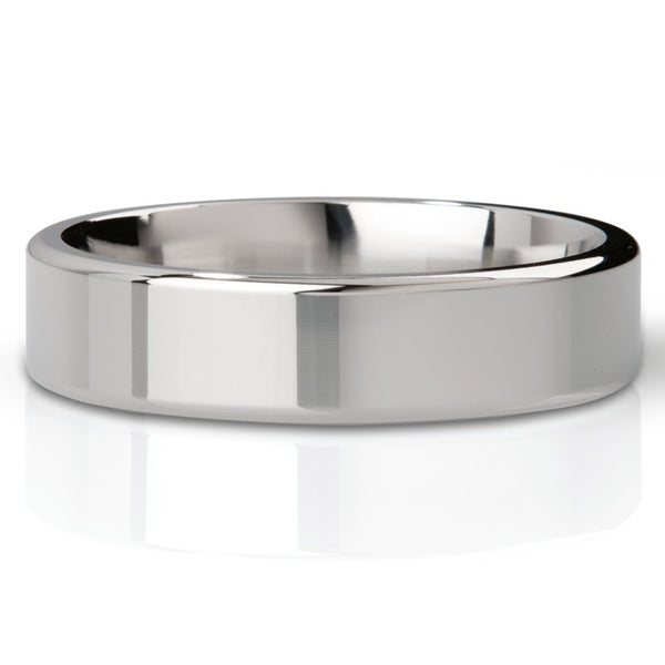 His Ringness The Duke Polished Stainless Steel Cock Ring - 55mm