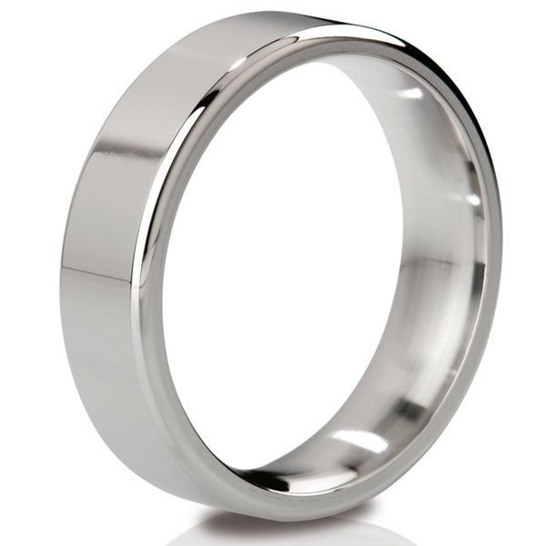 His Ringness The Duke Polished Stainless Steel Cock Ring - 55mm