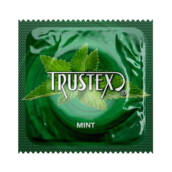 Mint Flavored Lubricated Condoms - 3 Pack