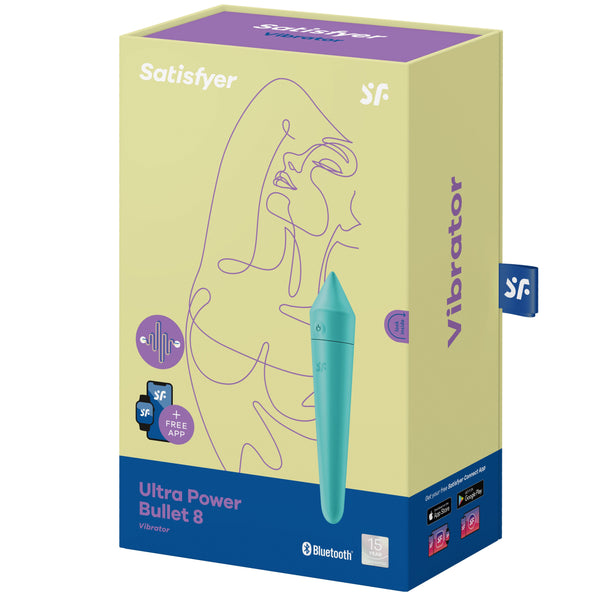 Ultra Power Bullet 8 Connect App - Turquoise