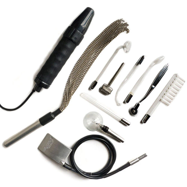 ElectroErotic Agent Noir Neon Wand Kit with Aluminum Case