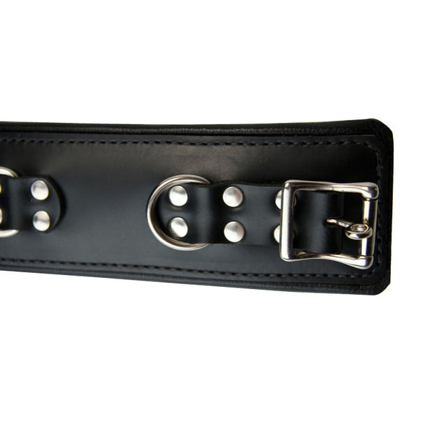 STRICT LEATHER Leather Padded Premium Locking Ankle Restraints - Extreme Toyz Singapore - https://extremetoyz.com.sg - Sex Toys and Lingerie Online Store - Bondage Gear / Vibrators / Electrosex Toys / Wireless Remote Control Vibes / Sexy Lingerie and Role Play / BDSM / Dungeon Furnitures / Dildos and Strap Ons  / Anal and Prostate Massagers / Anal Douche and Cleaning Aide / Delay Sprays and Gels / Lubricants and more...