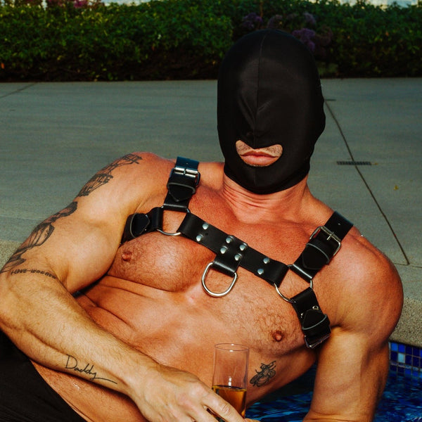 STRICT LEATHER Premium Spandex Hood with Mouth Opening - Extreme Toyz Singapore - https://extremetoyz.com.sg - Sex Toys and Lingerie Online Store - Bondage Gear / Vibrators / Electrosex Toys / Wireless Remote Control Vibes / Sexy Lingerie and Role Play / BDSM / Dungeon Furnitures / Dildos and Strap Ons  / Anal and Prostate Massagers / Anal Douche and Cleaning Aide / Delay Sprays and Gels / Lubricants and more...