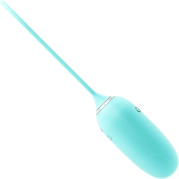 Kiwi Rechargeable Insertable Bullet Vibe with Remote - Turquoise