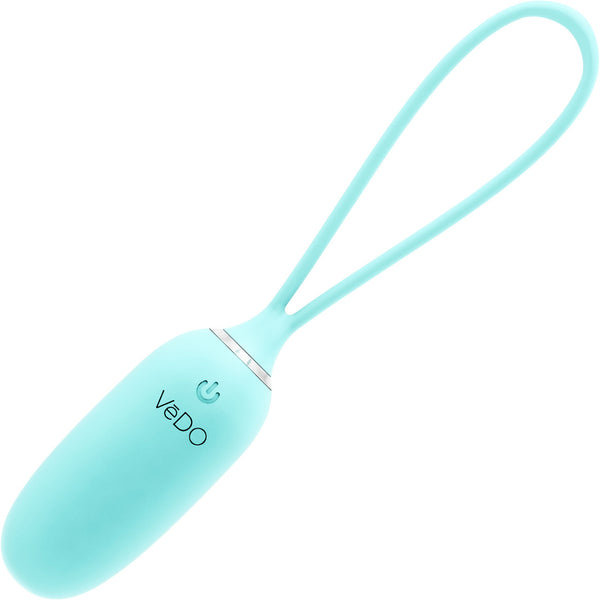 Kiwi Rechargeable Insertable Bullet Vibe with Remote - Turquoise