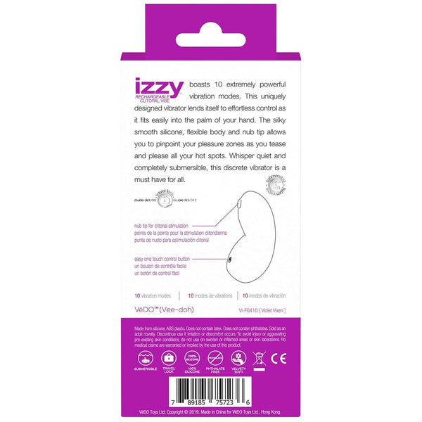 Izzy Rechargeable Layon Vibe - Purple