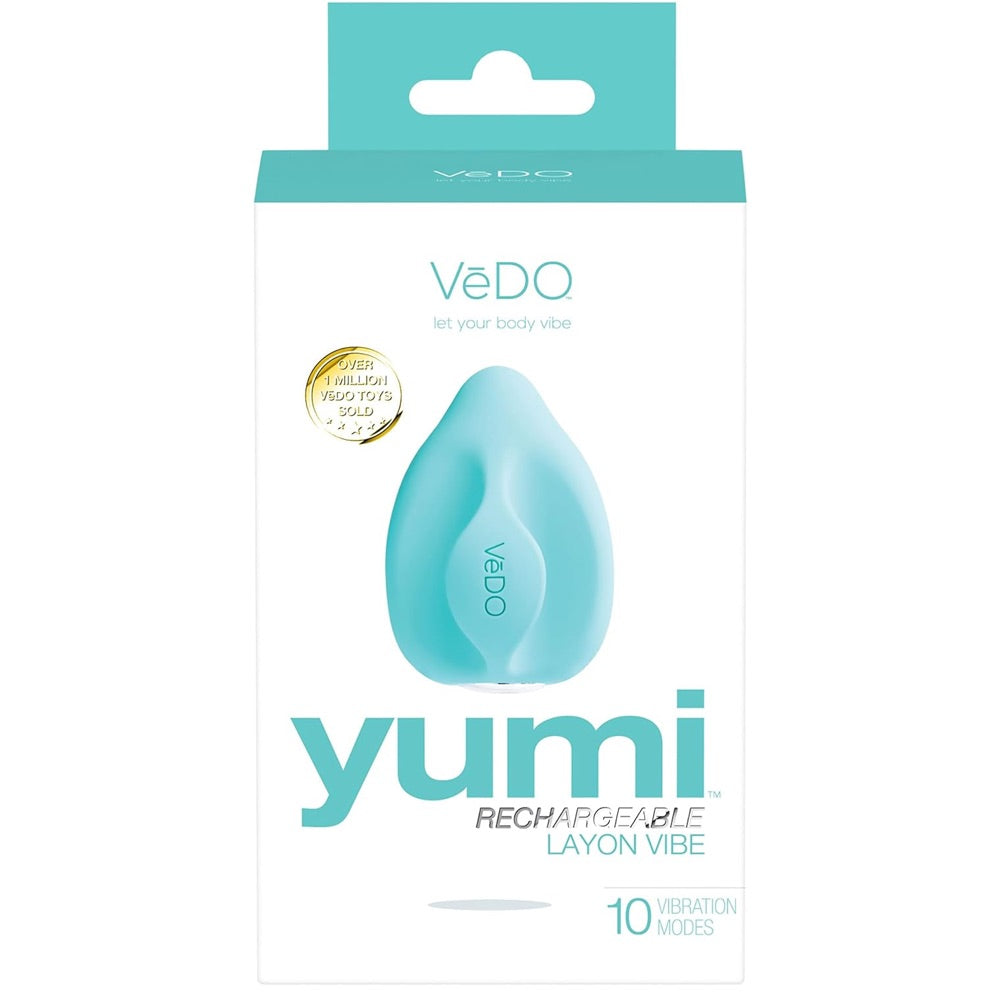 Yumi Rechargeable Finger Layon Vibe - Turquoise