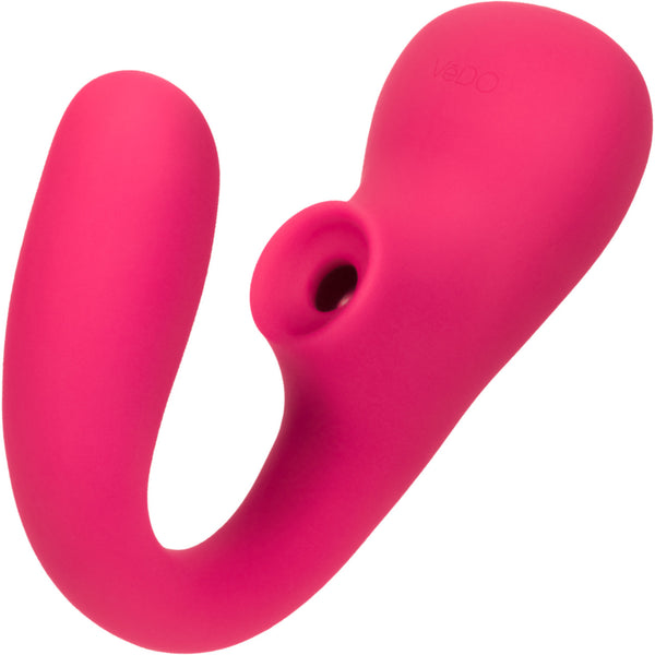 Suki Plus Rechargeable Dual Sonic Vibe - Pink