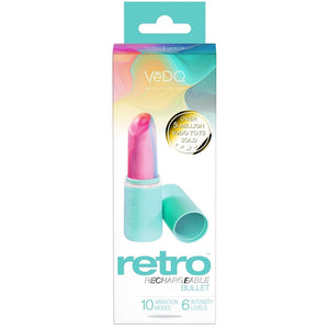 Retro Rechargeable Bullet - Turquoise