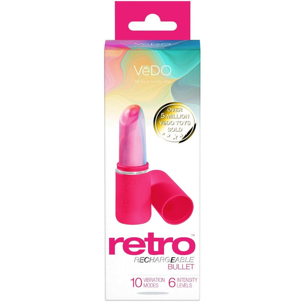 Retro Rechargeable Bullet - Pink