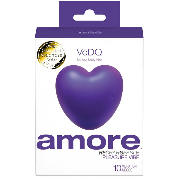 Amore Rechargeable Pleasure Layon Vibe - Purple