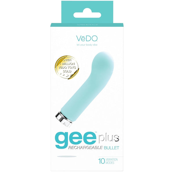 Gee Plus Rechargeable Bullet - Turquoise