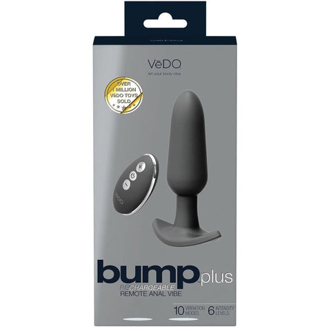 Bump Plus Rechargeable Anal Vibe with Remote