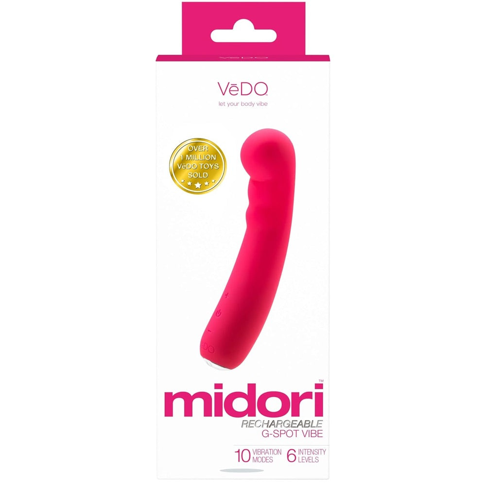 Midori Rechargeable G-Spot Vibe - Pink