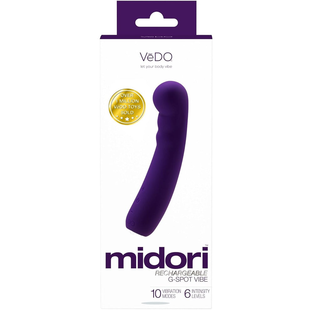 Midori Rechargeable G-Spot Vibe - Purple