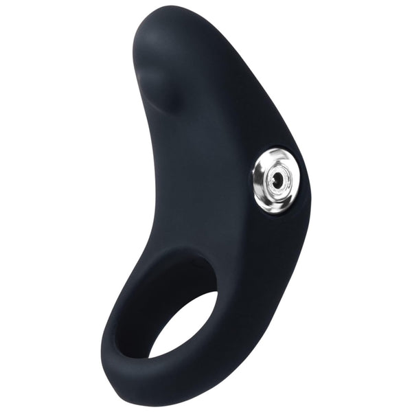 Rev Rechargeable Vibrating C-Ring - Black