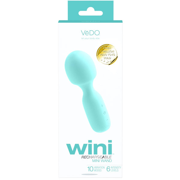 Wini Rechargeable Mini Wand - Turquoise