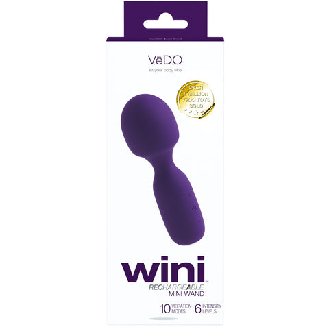 Wini Rechargeable Mini Wand - Purple