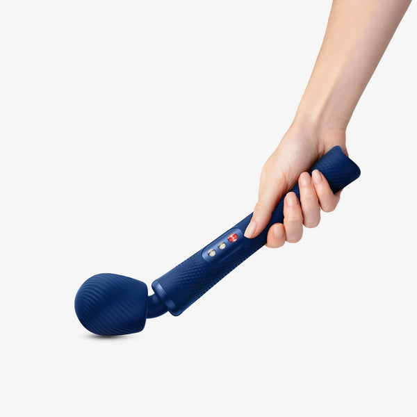 Vim Rechargeable Wand Massager - Night Blue