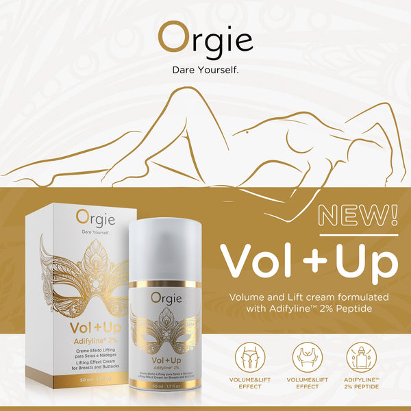Orgie Vol + Up Lifting Effect Cream for Breasts and Buttocks 50ml - Extreme Toyz Singapore - https://extremetoyz.com.sg - Sex Toys and Lingerie Online Store - Bondage Gear / Vibrators / Electrosex Toys / Wireless Remote Control Vibes / Sexy Lingerie and Role Play / BDSM / Dungeon Furnitures / Dildos and Strap Ons  / Anal and Prostate Massagers / Anal Douche and Cleaning Aide / Delay Sprays and Gels / Lubricants and more...