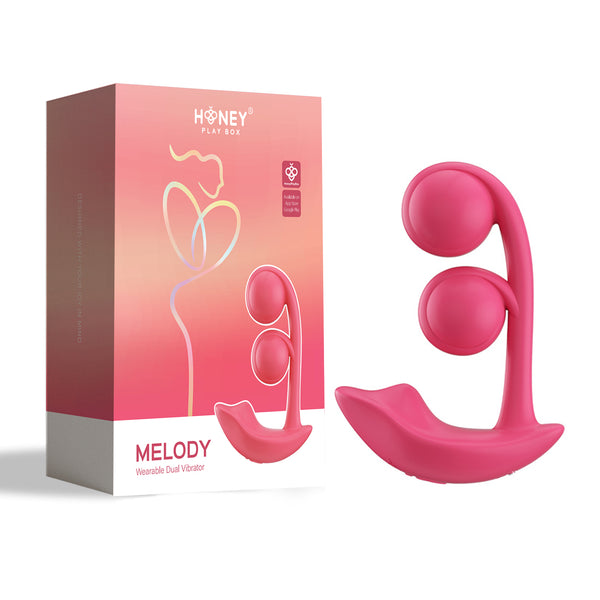 MELODY App Controlled Wearable Clitoral & G-Spot Vibrator