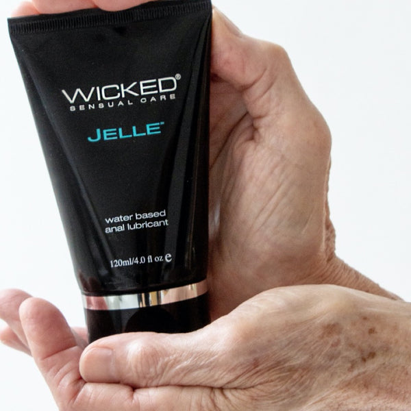 Wicked Sensual Care Jelle Water-Based Anal Lubricant - 4 oz. - Extreme Toyz Singapore - https://extremetoyz.com.sg - Sex Toys and Lingerie Online Store - Bondage Gear / Vibrators / Electrosex Toys / Wireless Remote Control Vibes / Sexy Lingerie and Role Play / BDSM / Dungeon Furnitures / Dildos and Strap Ons &nbsp;/ Anal and Prostate Massagers / Anal Douche and Cleaning Aide / Delay Sprays and Gels / Lubricants and more...