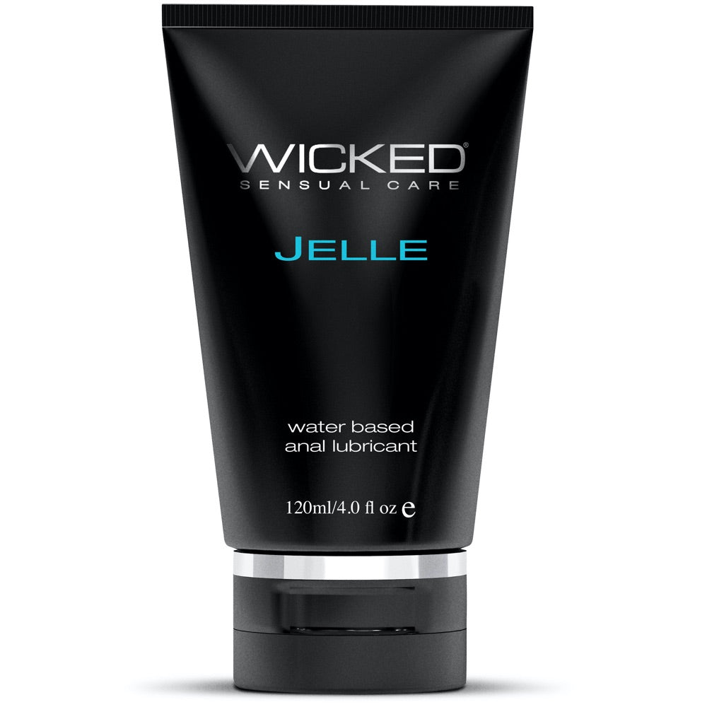 Wicked Sensual Care Jelle Water-Based Anal Lubricant - 4 oz. - Extreme Toyz Singapore - https://extremetoyz.com.sg - Sex Toys and Lingerie Online Store - Bondage Gear / Vibrators / Electrosex Toys / Wireless Remote Control Vibes / Sexy Lingerie and Role Play / BDSM / Dungeon Furnitures / Dildos and Strap Ons &nbsp;/ Anal and Prostate Massagers / Anal Douche and Cleaning Aide / Delay Sprays and Gels / Lubricants and more...