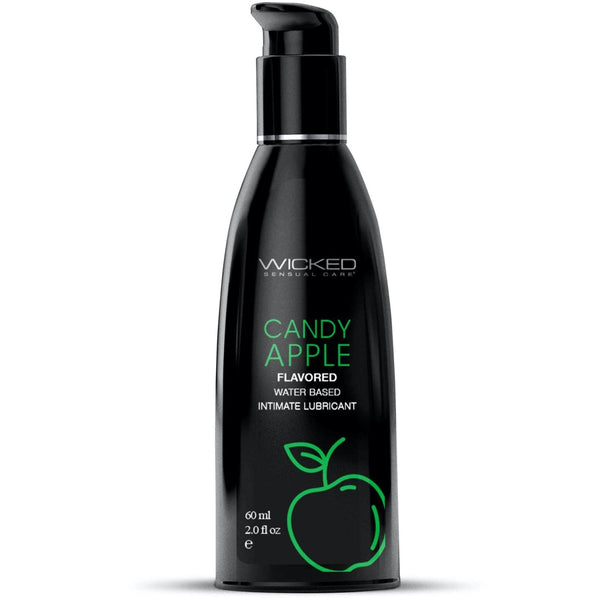 Wicked Sensual Care Candy Apple Water Based Flavored Lubricant - Extreme Toyz Singapore - https://extremetoyz.com.sg - Sex Toys and Lingerie Online Store - Bondage Gear / Vibrators / Electrosex Toys / Wireless Remote Control Vibes / Sexy Lingerie and Role Play / BDSM / Dungeon Furnitures / Dildos and Strap Ons &nbsp;/ Anal and Prostate Massagers / Anal Douche and Cleaning Aide / Delay Sprays and Gels / Lubricants and more...