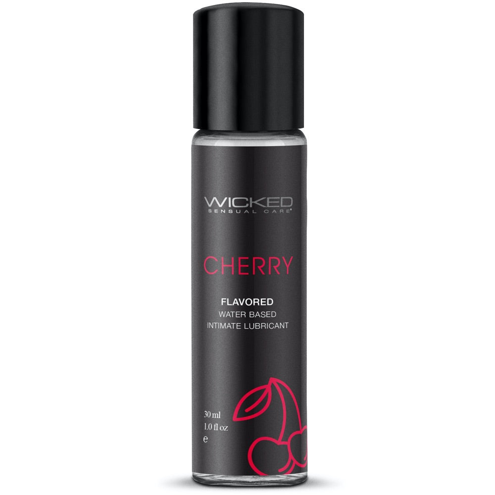 Wicked Sensual Care Cherry Water Based Flavored Lubricant - Extreme Toyz Singapore - https://extremetoyz.com.sg - Sex Toys and Lingerie Online Store - Bondage Gear / Vibrators / Electrosex Toys / Wireless Remote Control Vibes / Sexy Lingerie and Role Play / BDSM / Dungeon Furnitures / Dildos and Strap Ons &nbsp;/ Anal and Prostate Massagers / Anal Douche and Cleaning Aide / Delay Sprays and Gels / Lubricants and more...