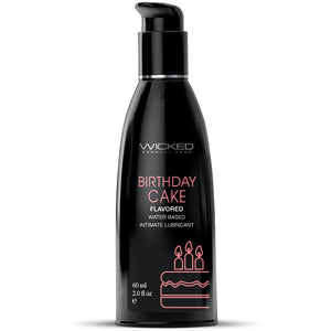 Wicked Sensual Care Birthday Cake Water Based Flavored Lubricant - Extreme Toyz Singapore - https://extremetoyz.com.sg - Sex Toys and Lingerie Online Store - Bondage Gear / Vibrators / Electrosex Toys / Wireless Remote Control Vibes / Sexy Lingerie and Role Play / BDSM / Dungeon Furnitures / Dildos and Strap Ons &nbsp;/ Anal and Prostate Massagers / Anal Douche and Cleaning Aide / Delay Sprays and Gels / Lubricants and more...