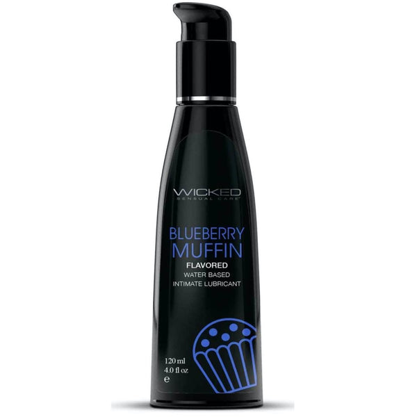 Wicked Sensual Care Blueberry Muffin Water Based Flavored Lubricant - Extreme Toyz Singapore - https://extremetoyz.com.sg - Sex Toys and Lingerie Online Store - Bondage Gear / Vibrators / Electrosex Toys / Wireless Remote Control Vibes / Sexy Lingerie and Role Play / BDSM / Dungeon Furnitures / Dildos and Strap Ons &nbsp;/ Anal and Prostate Massagers / Anal Douche and Cleaning Aide / Delay Sprays and Gels / Lubricants and more...