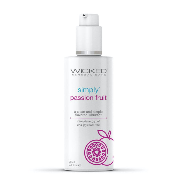 Wicked Sensual Care Simply Passion Fruit Flavored Lubricant - Extreme Toyz Singapore - https://extremetoyz.com.sg - Sex Toys and Lingerie Online Store - Bondage Gear / Vibrators / Electrosex Toys / Wireless Remote Control Vibes / Sexy Lingerie and Role Play / BDSM / Dungeon Furnitures / Dildos and Strap Ons &nbsp;/ Anal and Prostate Massagers / Anal Douche and Cleaning Aide / Delay Sprays and Gels / Lubricants and more...