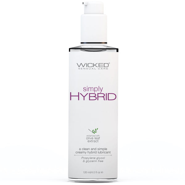 Wicked Sensual Care Simply Hybrid Fragrance Free Lubricant - 4 oz. - Extreme Toyz Singapore - https://extremetoyz.com.sg - Sex Toys and Lingerie Online Store - Bondage Gear / Vibrators / Electrosex Toys / Wireless Remote Control Vibes / Sexy Lingerie and Role Play / BDSM / Dungeon Furnitures / Dildos and Strap Ons &nbsp;/ Anal and Prostate Massagers / Anal Douche and Cleaning Aide / Delay Sprays and Gels / Lubricants and more...