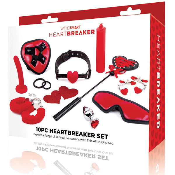 whipSMART Heartbreaker 10pc All-In-One Set - Extreme Toyz Singapore - https://extremetoyz.com.sg - Sex Toys and Lingerie Online Store - Bondage Gear / Vibrators / Electrosex Toys / Wireless Remote Control Vibes / Sexy Lingerie and Role Play / BDSM / Dungeon Furnitures / Dildos and Strap Ons &nbsp;/ Anal and Prostate Massagers / Anal Douche and Cleaning Aide / Delay Sprays and Gels / Lubricants and more...